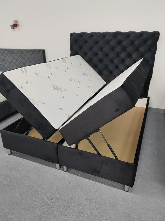 041 Boxspring sa sandukom